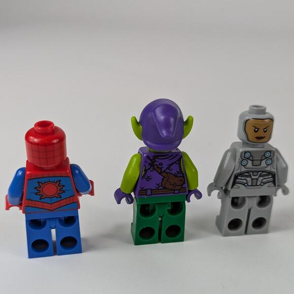 Lego Marvel Minifigures Spider-Man sh0536 Green Goblin sh0545 Ghost Starr sh0518 - Picture 3 of 4